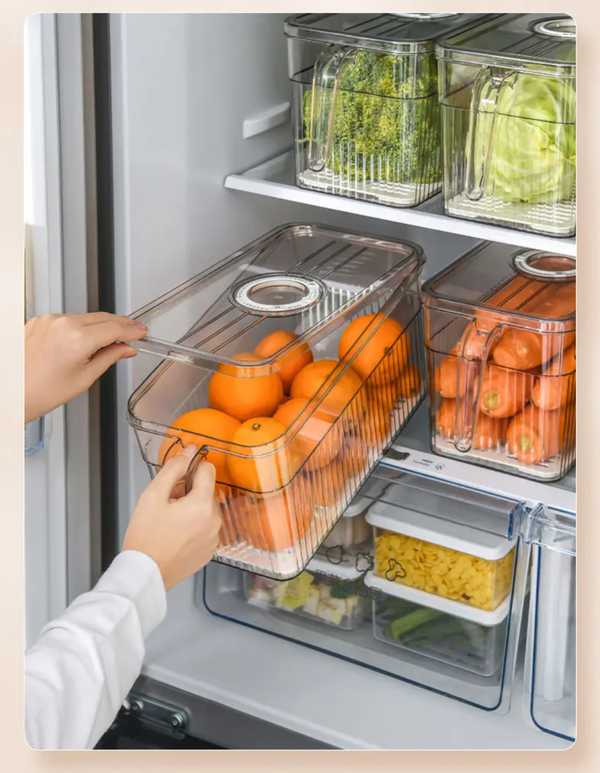 Premium Fridge Organizer Box (4Pcs)